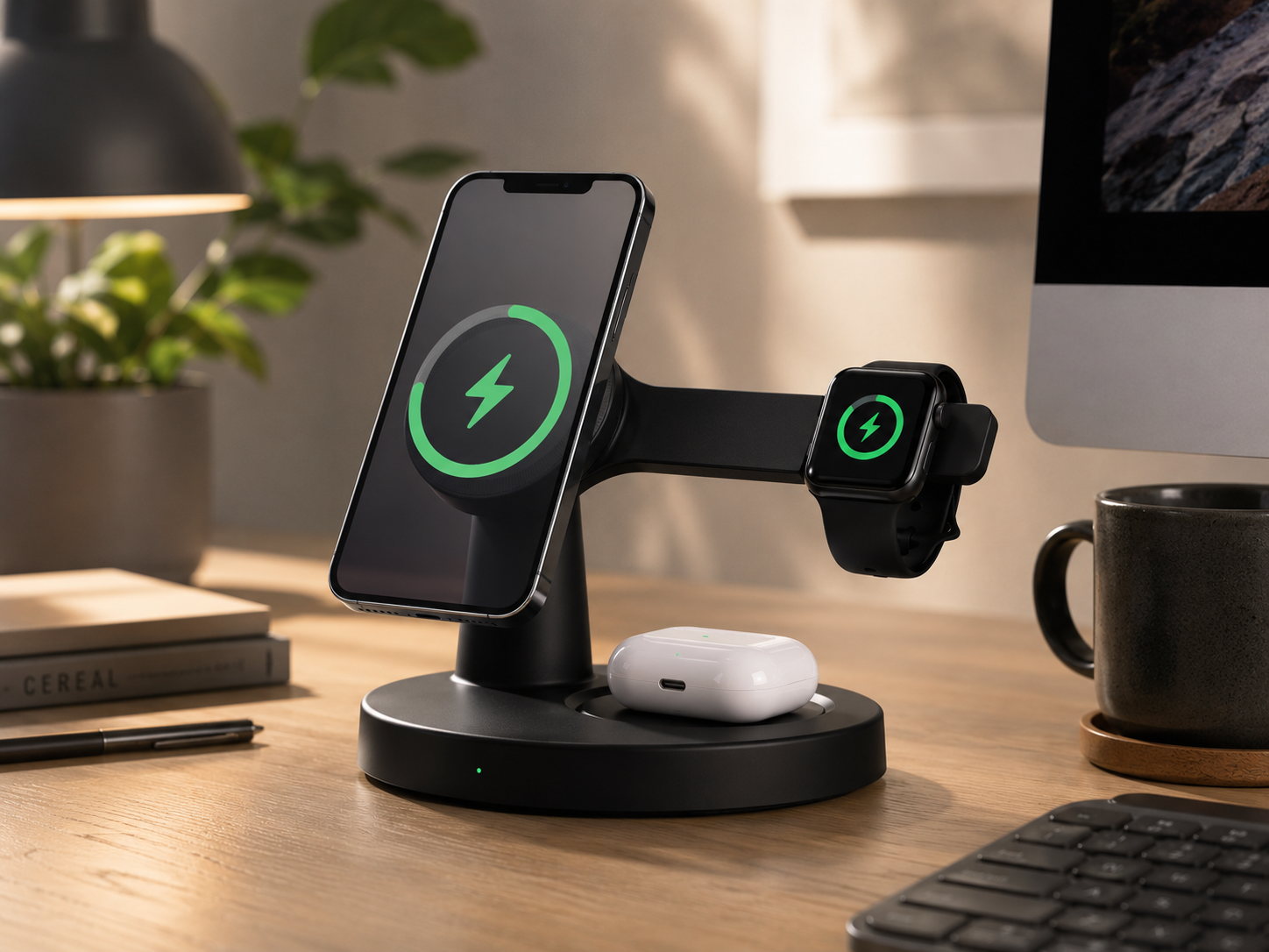3 In 1 Wireless Charger Stand