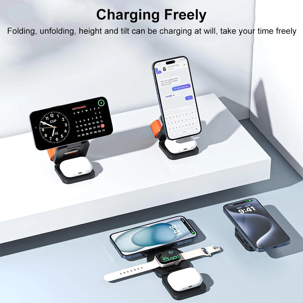 Wireless charger 3 in 1