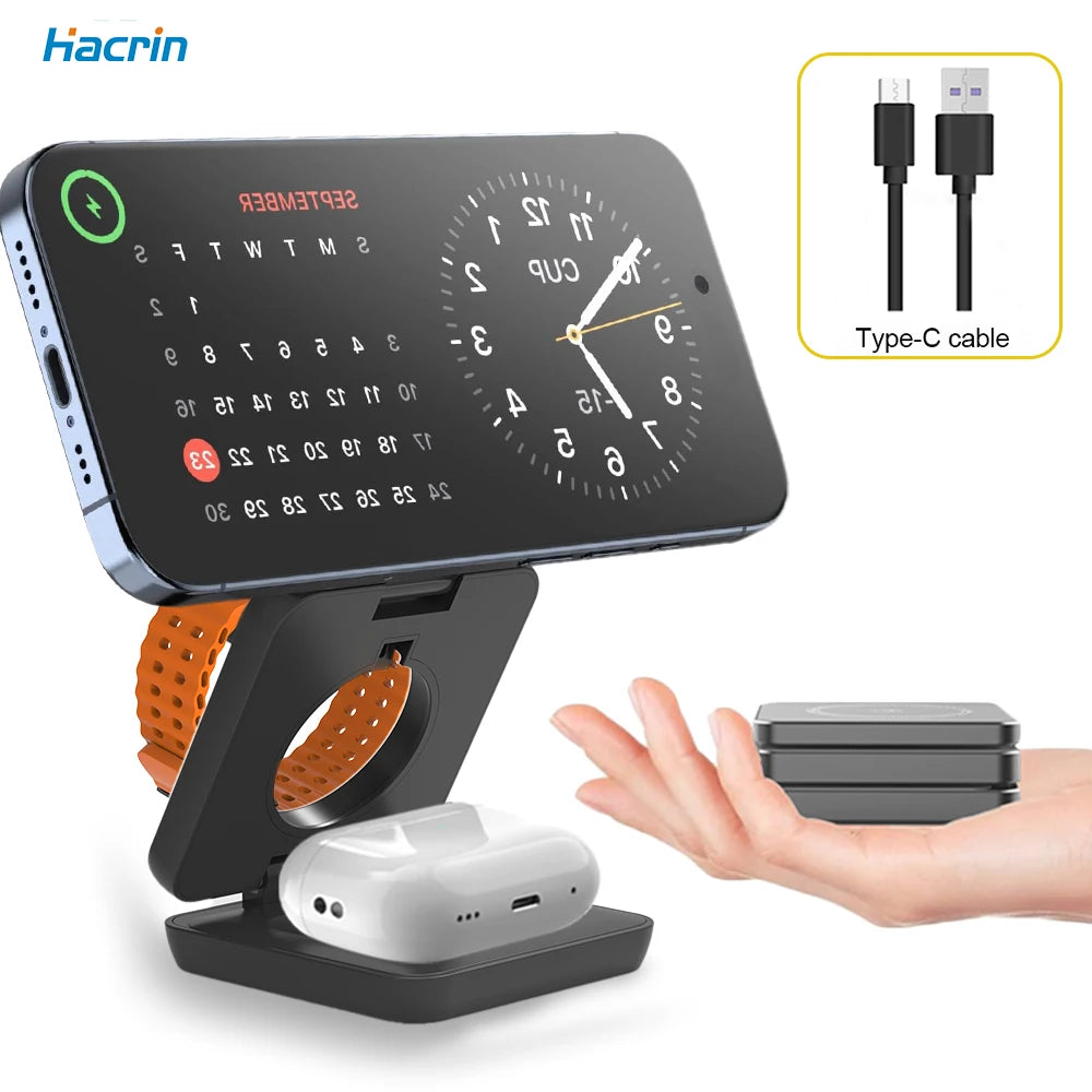 Wireless charger 3 in 1