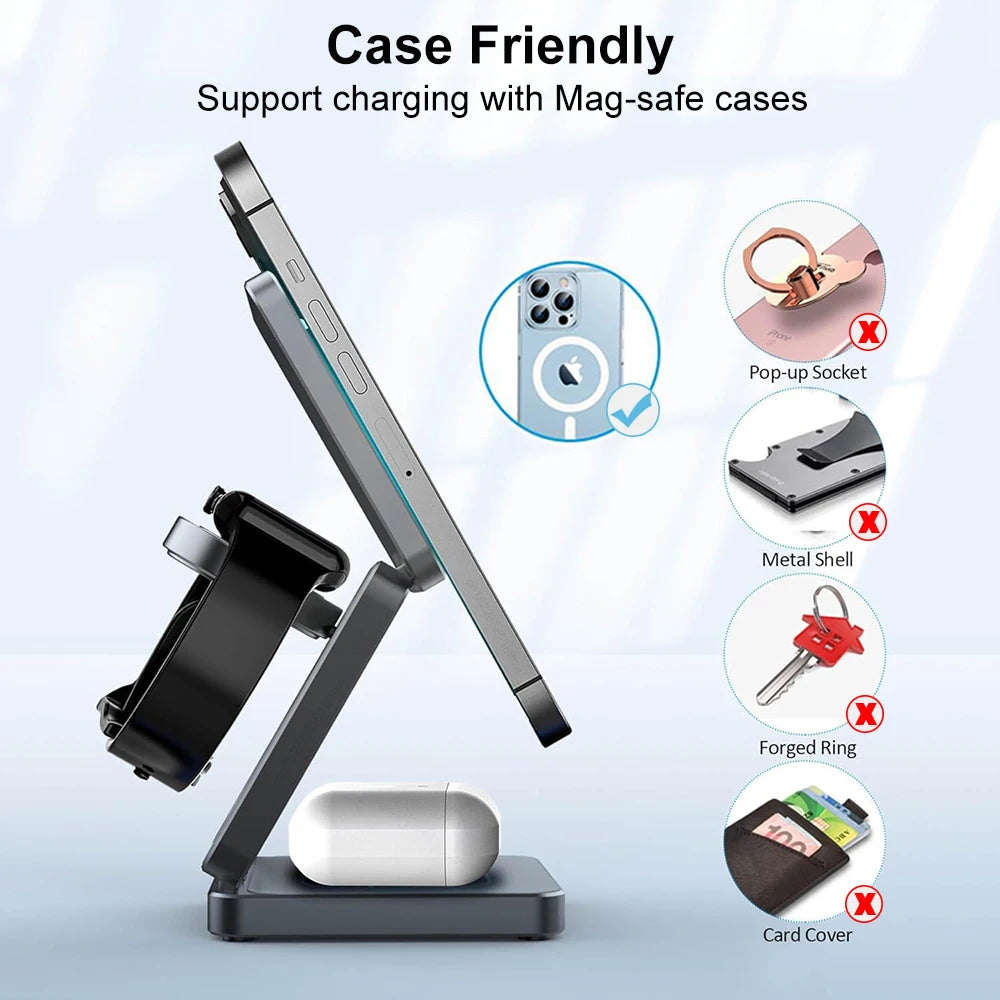 Wireless charger 3 in 1
